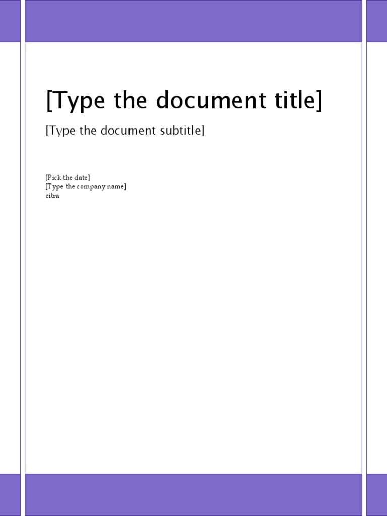 Type The Document Subtitle | PDF