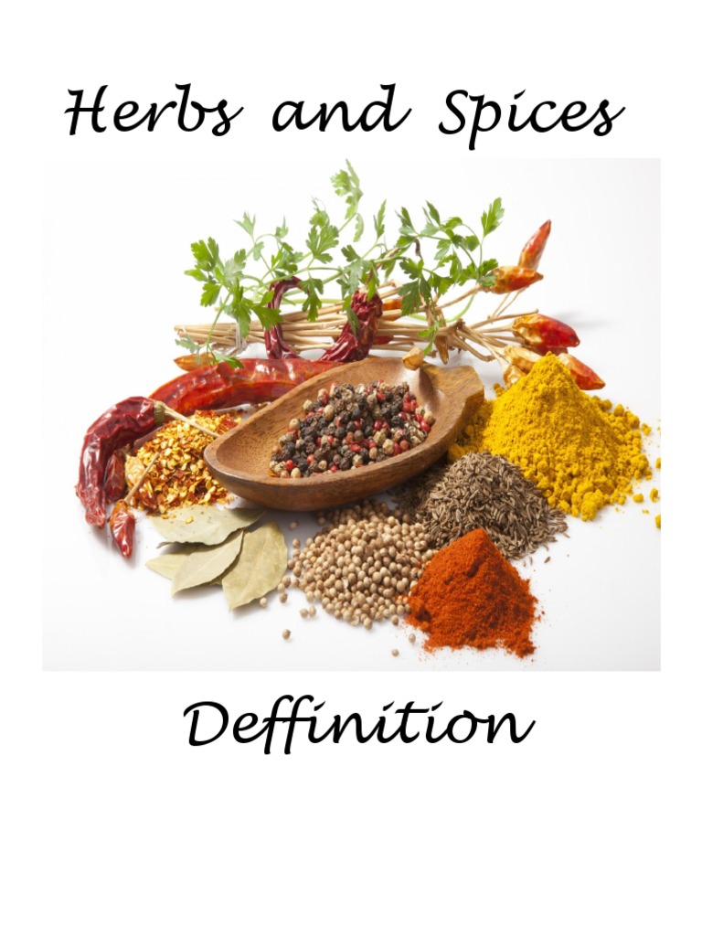 Herbs and Spices PDF Fennel Spice