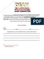 Dean Factor Contract