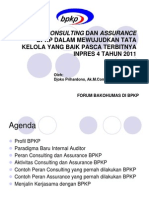 Peran Consulting Dan Assurance BPKP - Juni2011