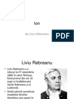 Ion de Liviu Rebreanu Prezentare Powerpoint