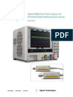 Agilent: 8990B Peak Power Analyzer and N1923A/N1924A Wideband Power Sensors
