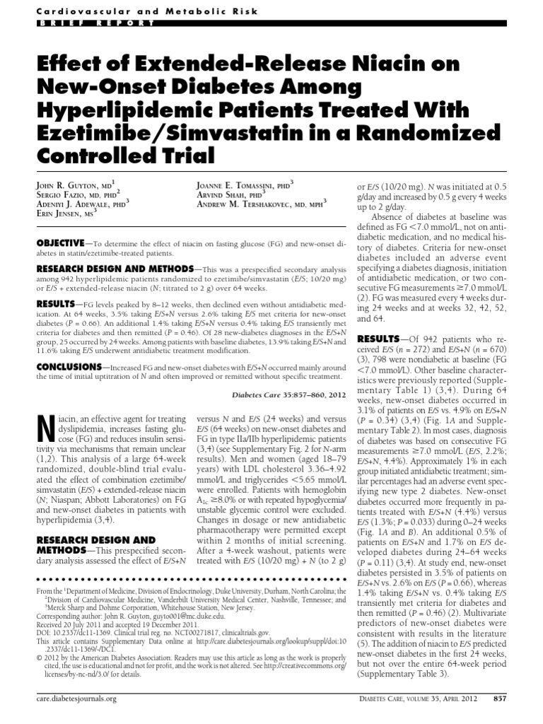 Effect Simvastatin | PDF