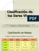 Clasificacion Seres Vivos