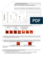 Ficha1 Quimica - 8ano