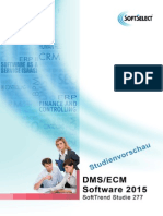DMS Studie und ECM Studie 2015 - Kostenfreie Studienvorschau