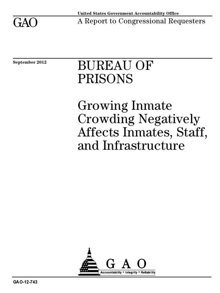 648123 | PDF | Federal Bureau Of Prisons | Incarceration In The United ...