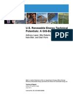 U.S. Renewable Energy Technical Potentials: A GIS-Based Analysis