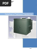 Datasheet of Padmount Transformer