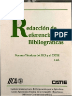 referencias bibliograficas IICA