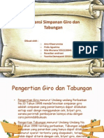 Tabungan Dan Deposito