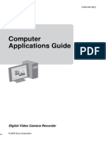 Computer Applications Guide: Digital Video Camera Recorder