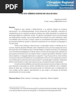 Gêneros Textuais 