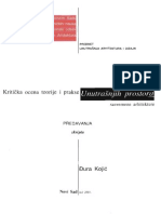 Unutrasnja Arhitektura I Dizajn 1 PDF