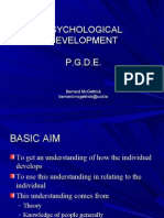 Psychological Development P.G.D.E.