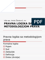 Pravna Logika Sa Metodologijom Prava - Prezentacija