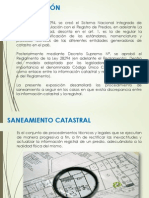 Saneamiento Catastral