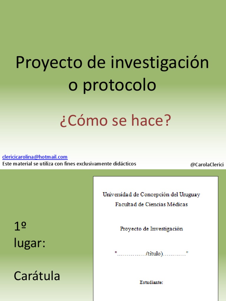 Guía para Elaborar un Proyecto de Investigación | PDF | Hipótesis ...