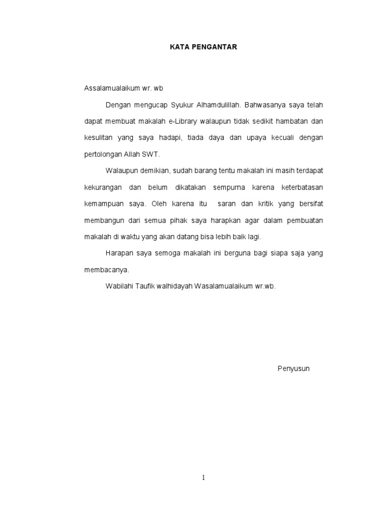 Contoh Makalah