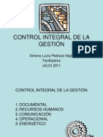 Control Integral de Gestión