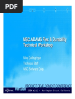 Adams Flex Durability