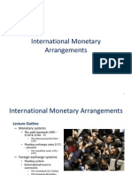 International Monetary Arrangements For MBA, BBA, B.Com Students