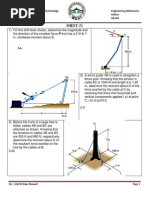 Mechanics Moments Sheet