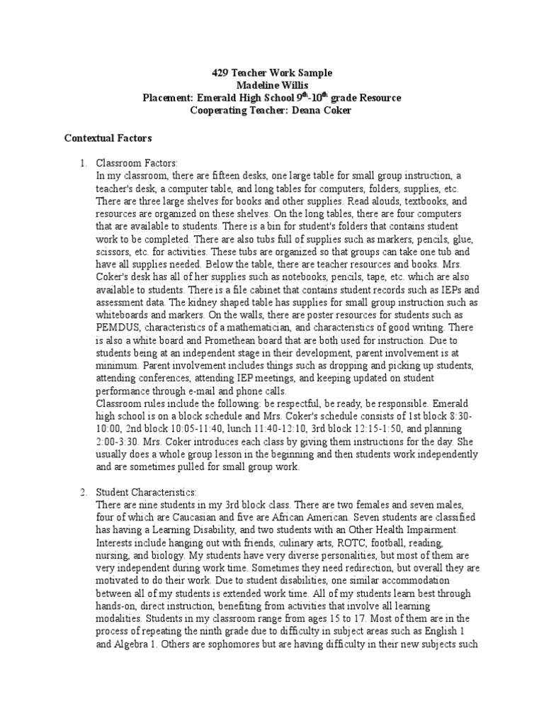 Tws 1 | PDF | Educational Assessment | Teaching