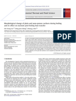 Morphological Change of Plain and Nano-Porous Surfaces During Boiling and Its Effect On Nucleate Pool Boiling Heat Transfer