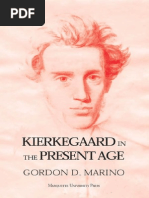 Download Gordon Daniel Marino - Kierkegaard in the Present Age - Marquette Univ Pr by Leonardo Arajo Oliveira SN248989576 doc pdf