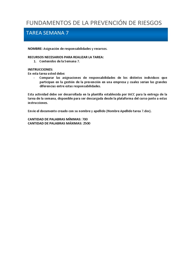 Tarea Semana 7 | PDF | Crecimiento personal y profesional