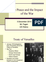 The Peace and The Impact of The War