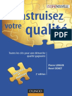2008 - Dunod - Construisez Votre Qualité; Toutes Les Clés Pour Une Démarche Qualité Gagnante - 2È Édition(1)