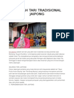 Sejarah Tari Tradisional Jaipong