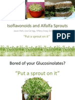 Isoflavonoids and Alfalfa Sprouts: "Put A Sprout On It"