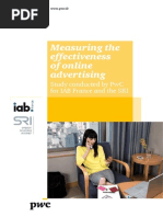 2011 Measuring the Effectiveness of Online Advertising