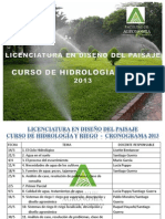 Ciclo Hidrológico2013