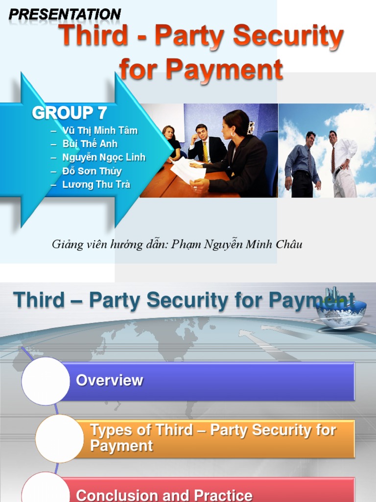 Third - Party Security For Payment | PDF | Guarantee | Credit