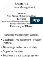 Database Management: Abu Naser Mohammad Saif