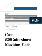 Case #25gainesboro Machine Tools