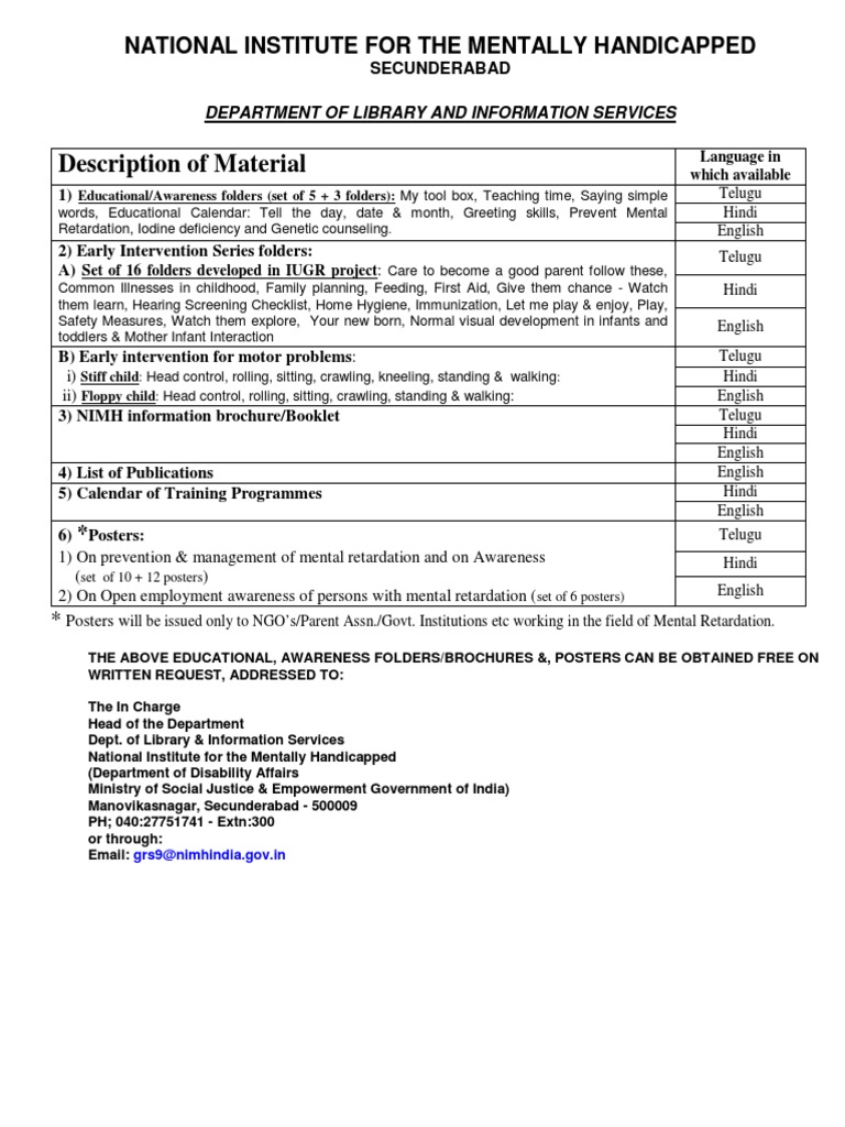 Free Awareness Material For Website | PDF