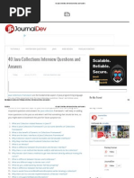40 Java Collections Interview Questions and Answers