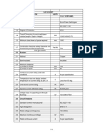 SL - No Item Units 11Kv VCB Panel 1.0 Data Sheet