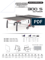 Instrucciones Montaje Mesa de Pingpong Cornilleau 300 S Outdoor