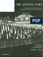 Über Die Zeiten Fort - Herbert Taege - B-v-Schirach - Dt-Jugend 33-45 PDF