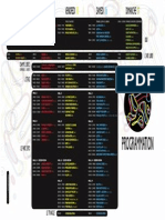 Grille Des Horaires 2014 Des Transmusicales