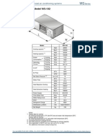 WS-102 Air Conditioning System Specs and Performance Data