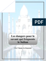 Les Dangers Pour Le Savant Qui Frequente Le Sultan