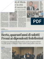 #Berto40 Stampa