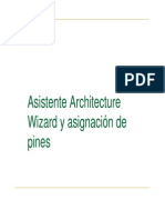 Arquitecture Wizard and Pin Assignmt
